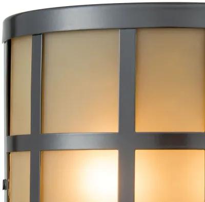 Hooper 8" High 2-Light Outdoor Sconce - Oil Rubbed Bronze