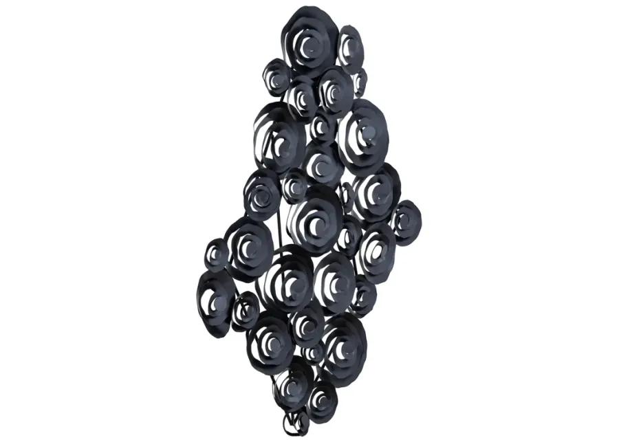 Brando Dimensional Wall Art - Matte Black