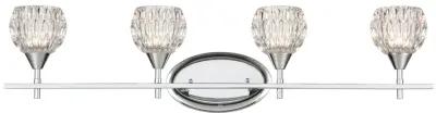 Kersey 34" Wide 4-Light Vanity Light - Polished Chrome