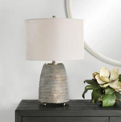 Gorda Bronze Ceramic Table Lamp