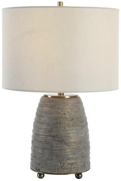 Gorda Bronze Ceramic Table Lamp