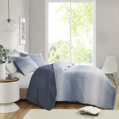 Croscill Casual Callista Blue 3 Piece Duvet Set