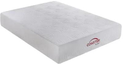 Ian California King Memory Foam Mattress White