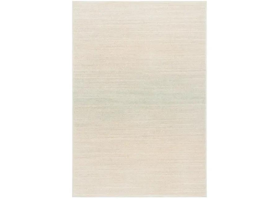 Adirondack Contemporary Green / Ivory 6' X 6' Square Powerloomed Rug