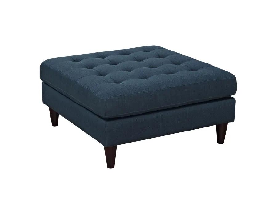 Empress Upholstered Fabric Large Ottoman