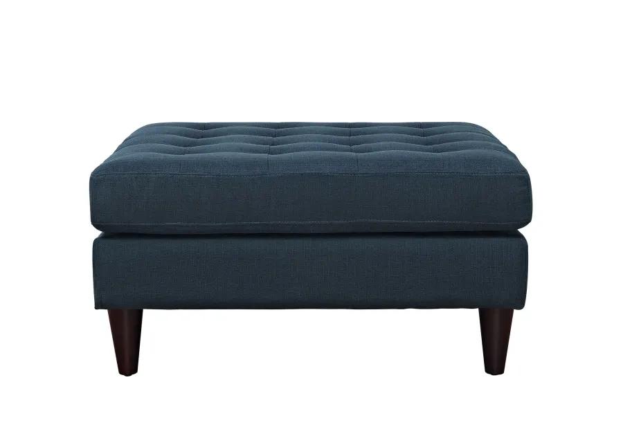 Empress Upholstered Fabric Large Ottoman