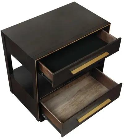 Darlene 2-Drawer Nightstand