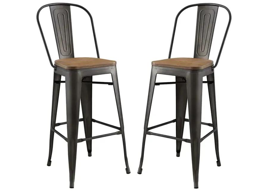 Promenade Bar Stool Set of 2