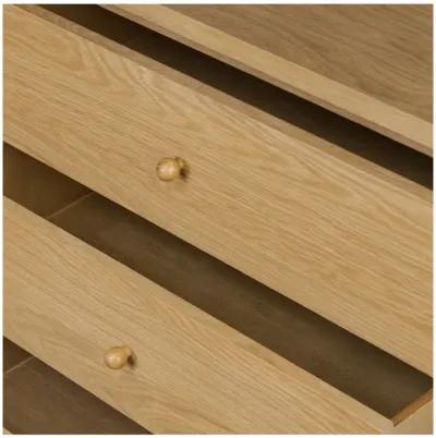 Billy 3 Drawer Nightstand Natural