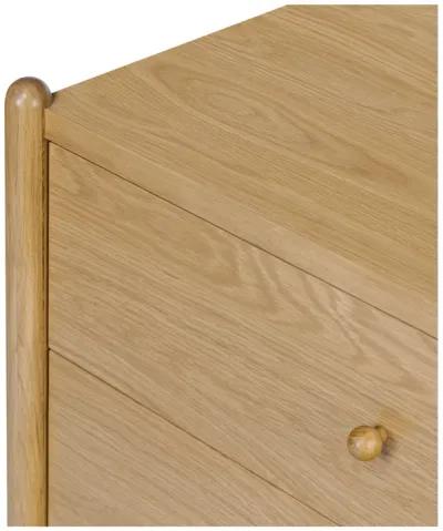 Billy 3 Drawer Nightstand Natural