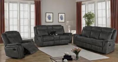 Lawrence Upholstered Tufted Back Motion Sofa