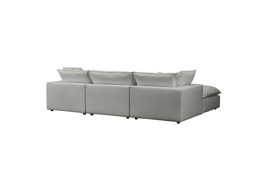 Cali Slate Modular 4 Piece Sectional