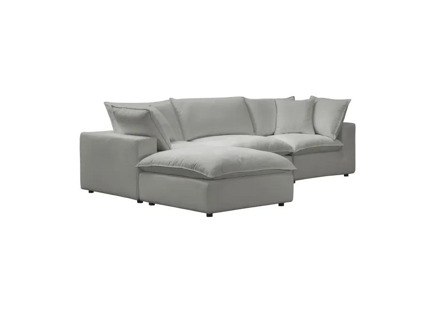 Cali Slate Modular 4 Piece Sectional