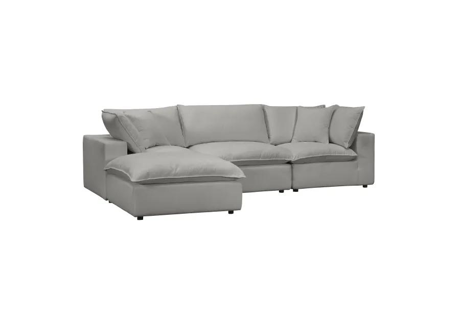 Cali Slate Modular 4 Piece Sectional