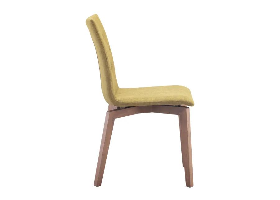 Orebro Dining Chair (Set of 2) Pea Green