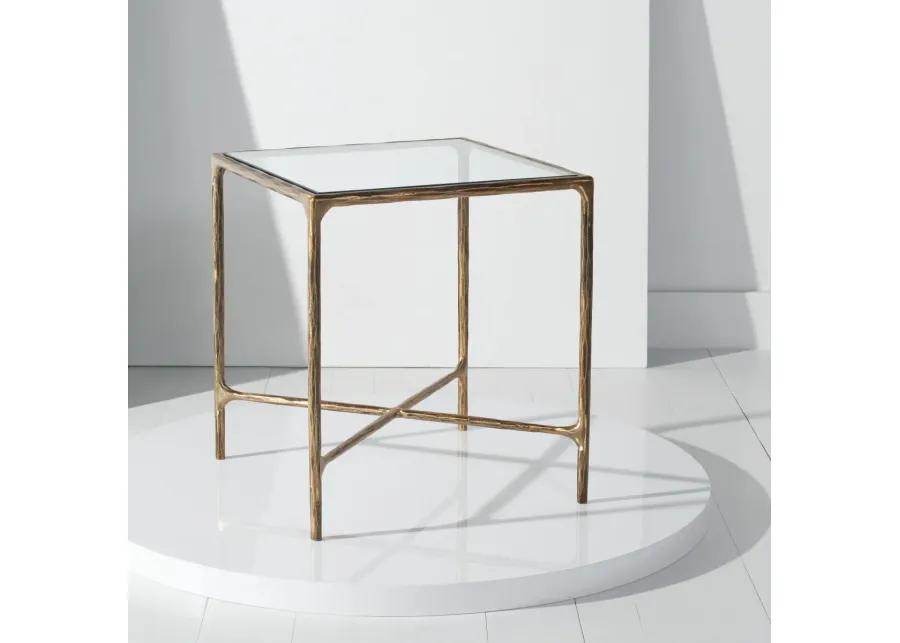 Jessa Metal Square End Table