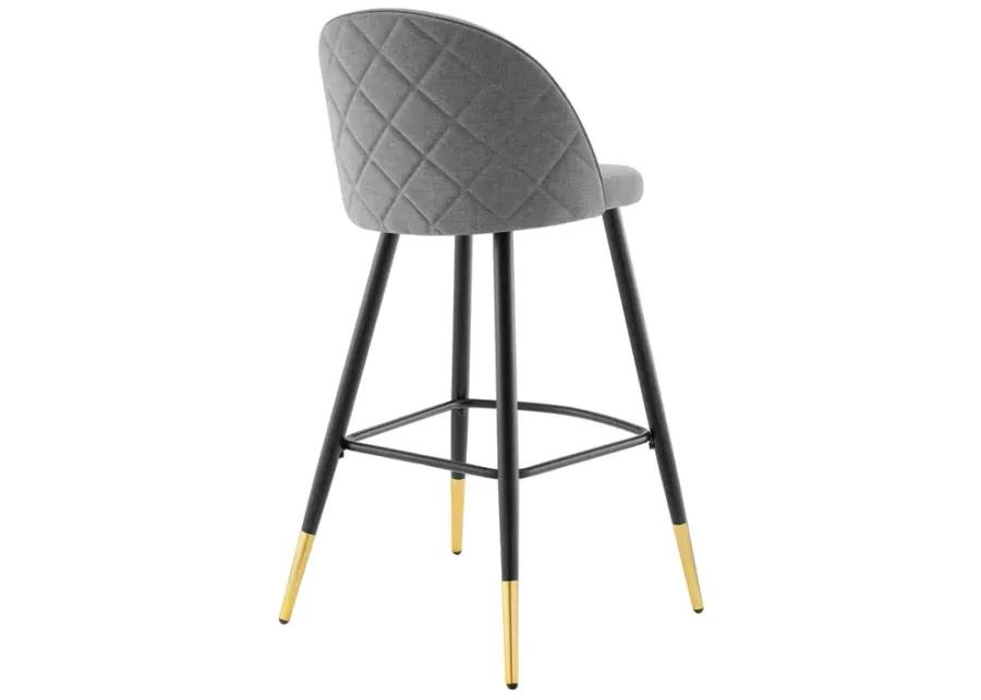 Cordial Fabric Bar Stools - Set of 2