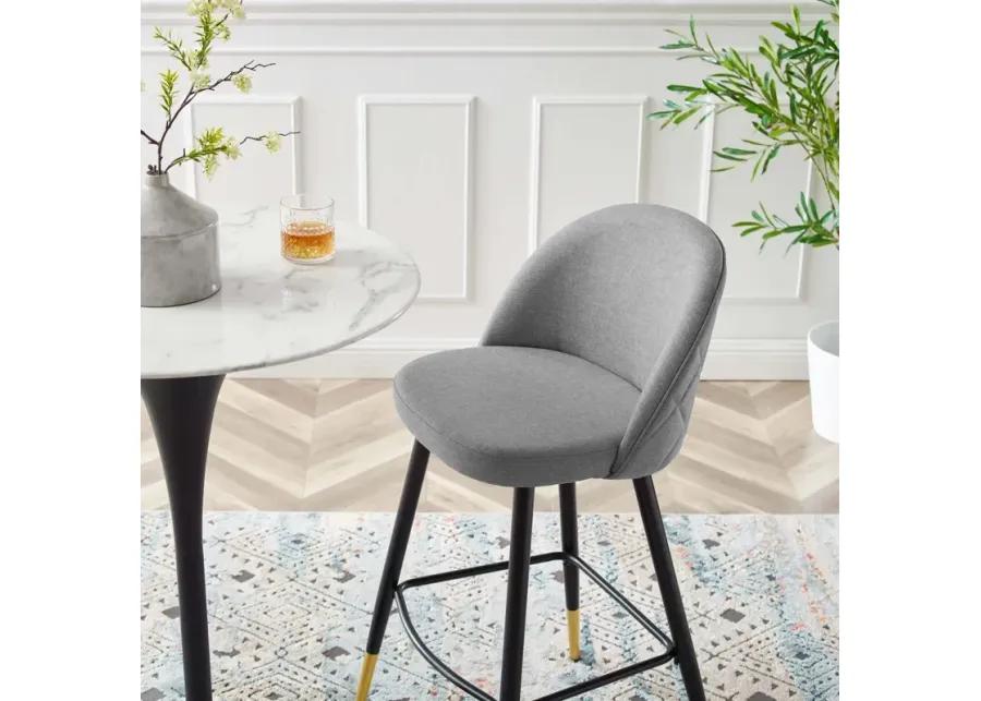 Cordial Fabric Bar Stools - Set of 2