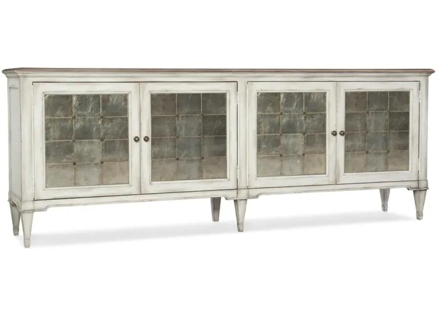 melange four-door credenza