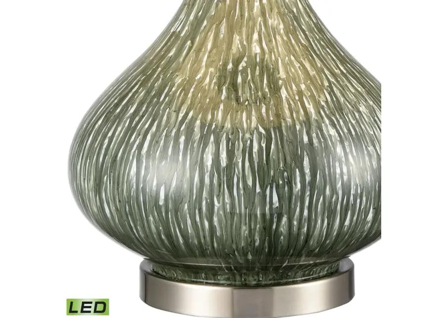 Northcott 28'' High 1-Light Table Lamp - Green - Includes LED Bulb