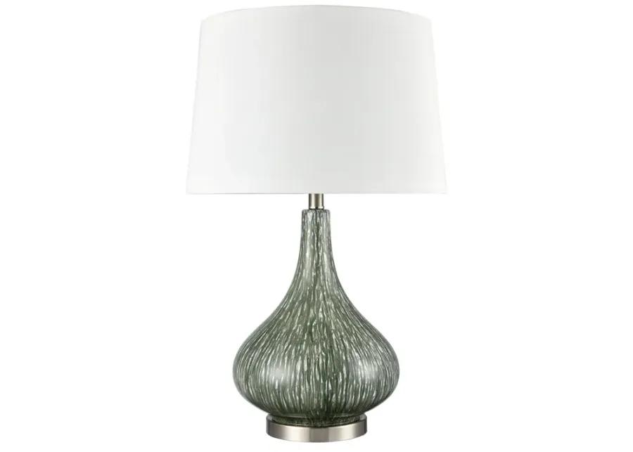 Northcott 28'' High 1-Light Table Lamp - Green - Includes LED Bulb