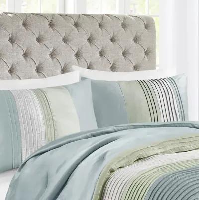 Madison Park Amherst Green 7 Piece Comforter Set