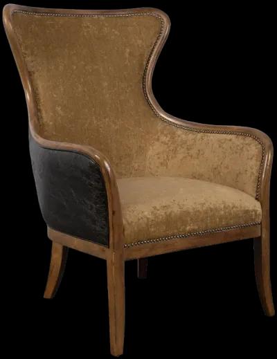 Snowden Tan Wing Chair