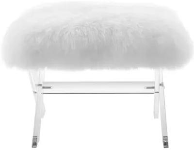 Swift Sheepskin Bench