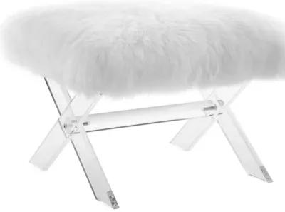 Swift Sheepskin Bench