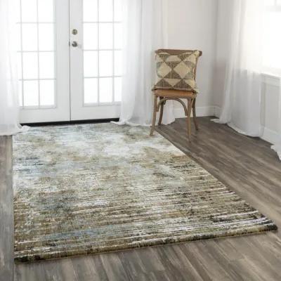 Elite Beige  Recycled Polyester 5'2" x 7'9" Rectangle Rug