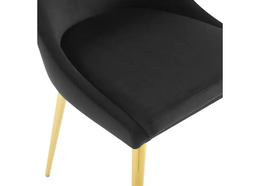 Viscount Modern Accent Performance Velvet Dining Chair