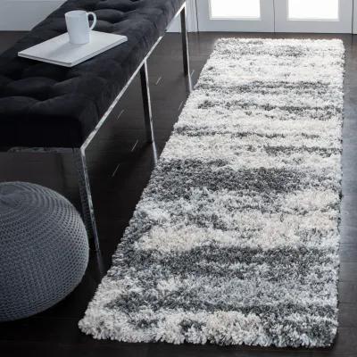 FONTANA SHAG Runner Power Loomed 2'-3" X 6' Rug