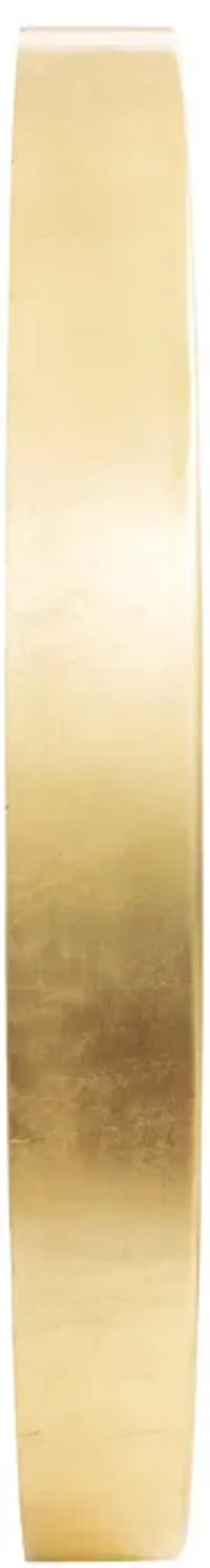 47x47, Gold Disc Mirror