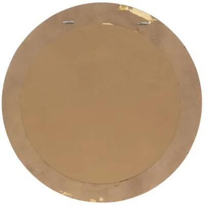 47x47, Gold Disc Mirror