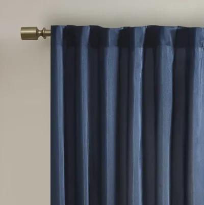 Madison Park Andora Navy Curtain Panel