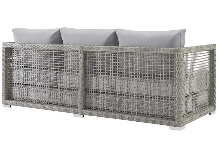 Aura 3 Piece Outdoor Patio Wicker Rattan Set