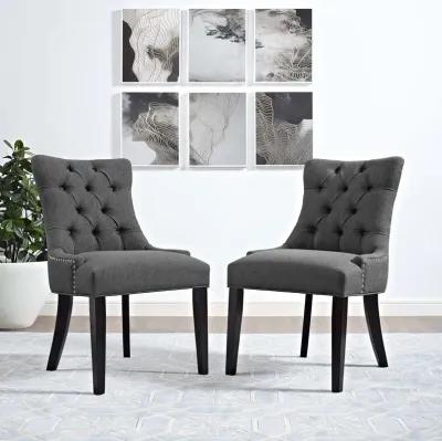 Regent Dining Side Chair Fabric Set of 2