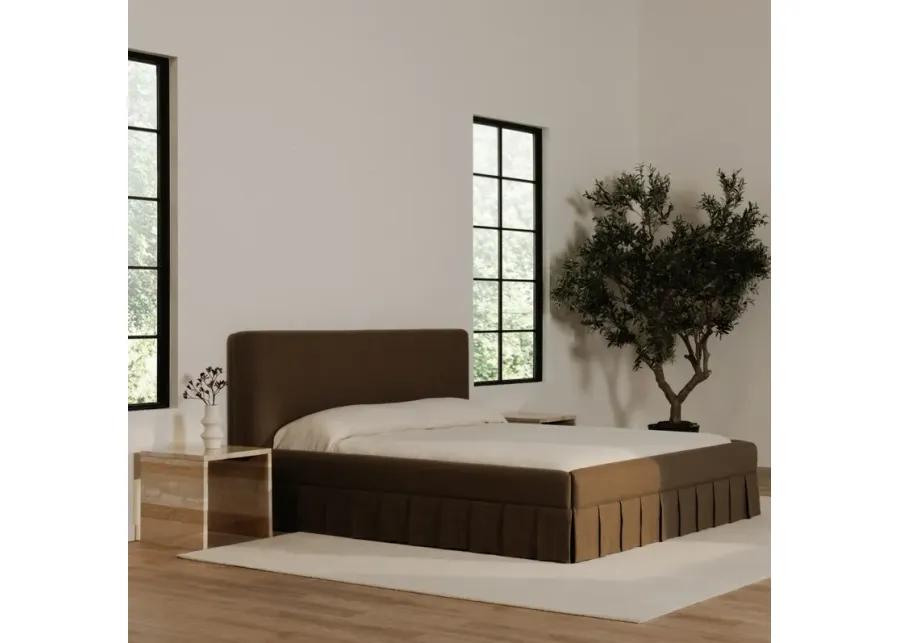 Maren King Bed Brown