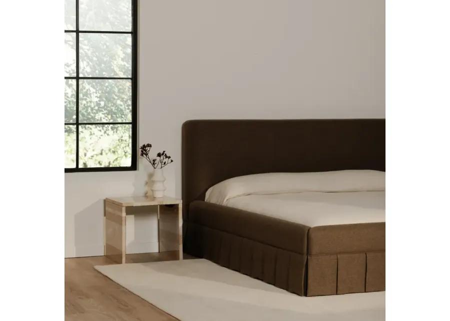 Maren King Bed Brown