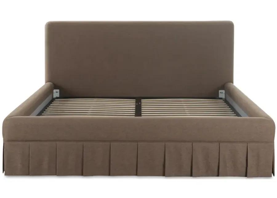 Maren King Bed Brown