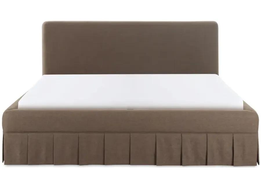 Maren King Bed Brown