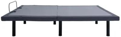 Clara Queen Adjustable Bed Base Grey and Black