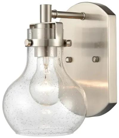 Salamanca 5.5" Wide 1-Light Vanity Light - Satin Nickel