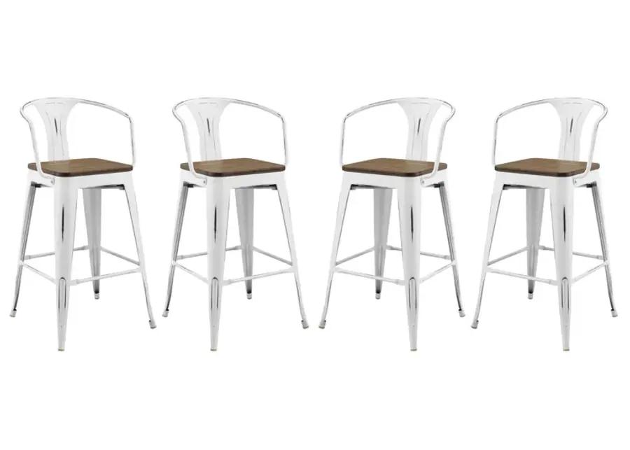 Promenade Bar Stool Set of 4