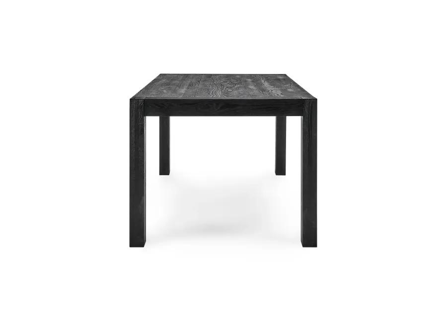 Parsons 84" Dining Table Black