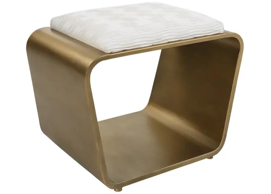 Hoop Small Gold Bench