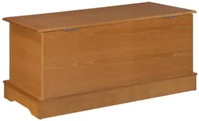 Paula Rectangular Cedar Chest Honey