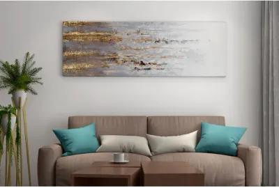 Golden Rise, Hand Painted Canvas