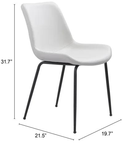 Byron Dining Chair (Set of 2) White