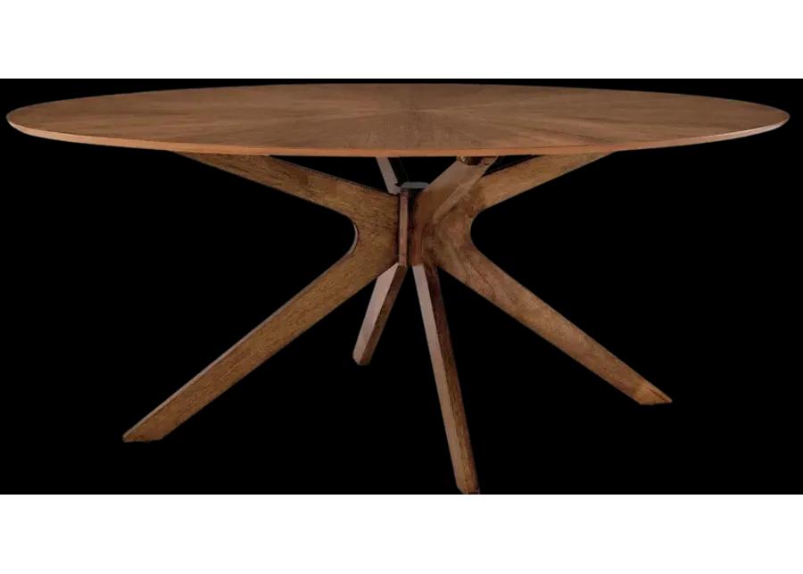 Crossroads Oval Dining Table